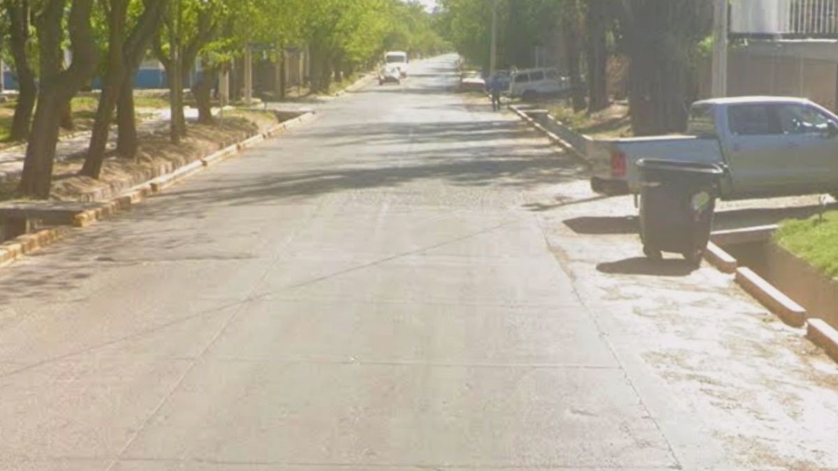 El lugar donde se encontró a la mujer muerta. Foto: Google Street View.