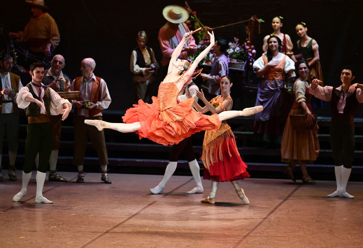 Daiana Ruiz interpretó el rol principal de Kitri en el Daiana Ruiz interpretó el rol principal de Kitri en el