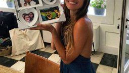 Pampita se reencontró con sus hijos tras las vacaciones y lo celebró a puro baile