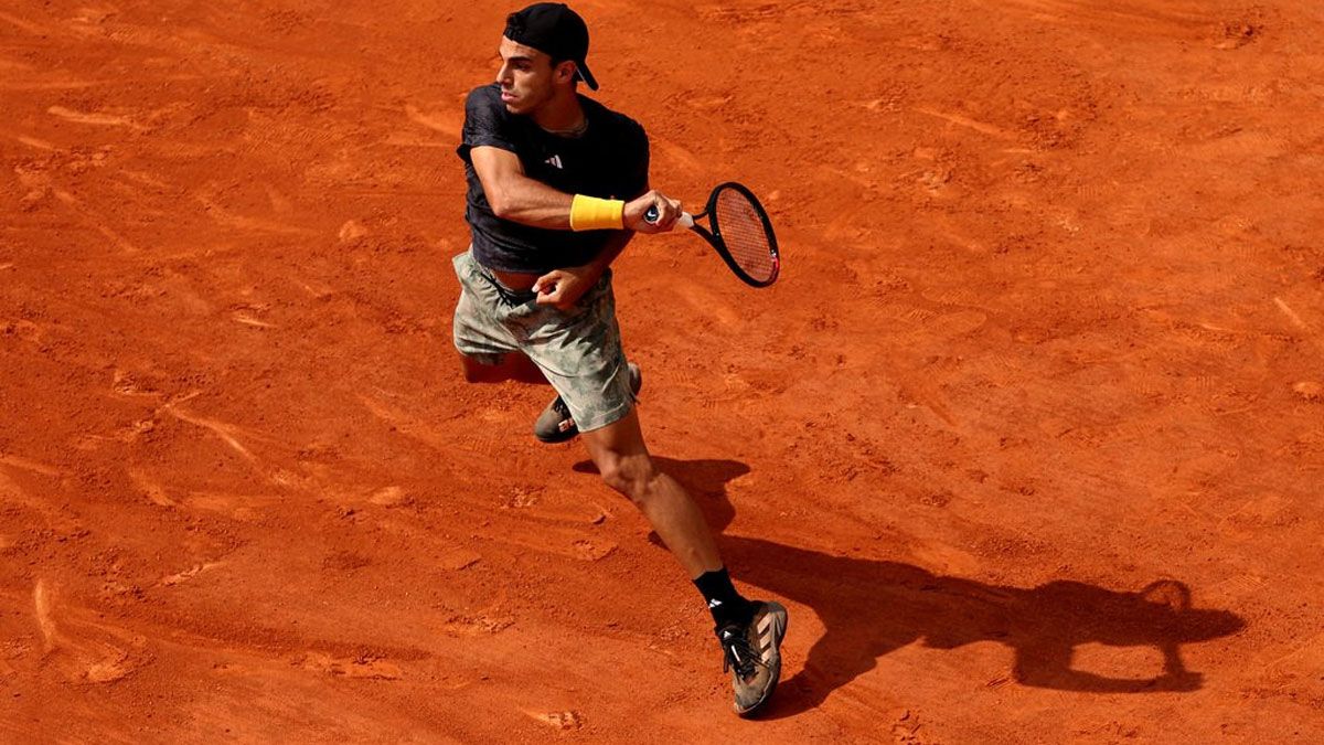 Francisco Cerúndolo levantó una desventaja inicial de 5 a 0, pero no le alcanzó para seguir en el Masters de Montecarlo