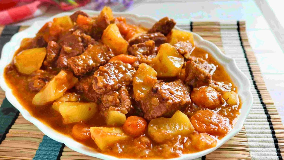Aprende a hacer la receta de guiso estofado de ternera. Foto: gentileza annarecetasfaciles.