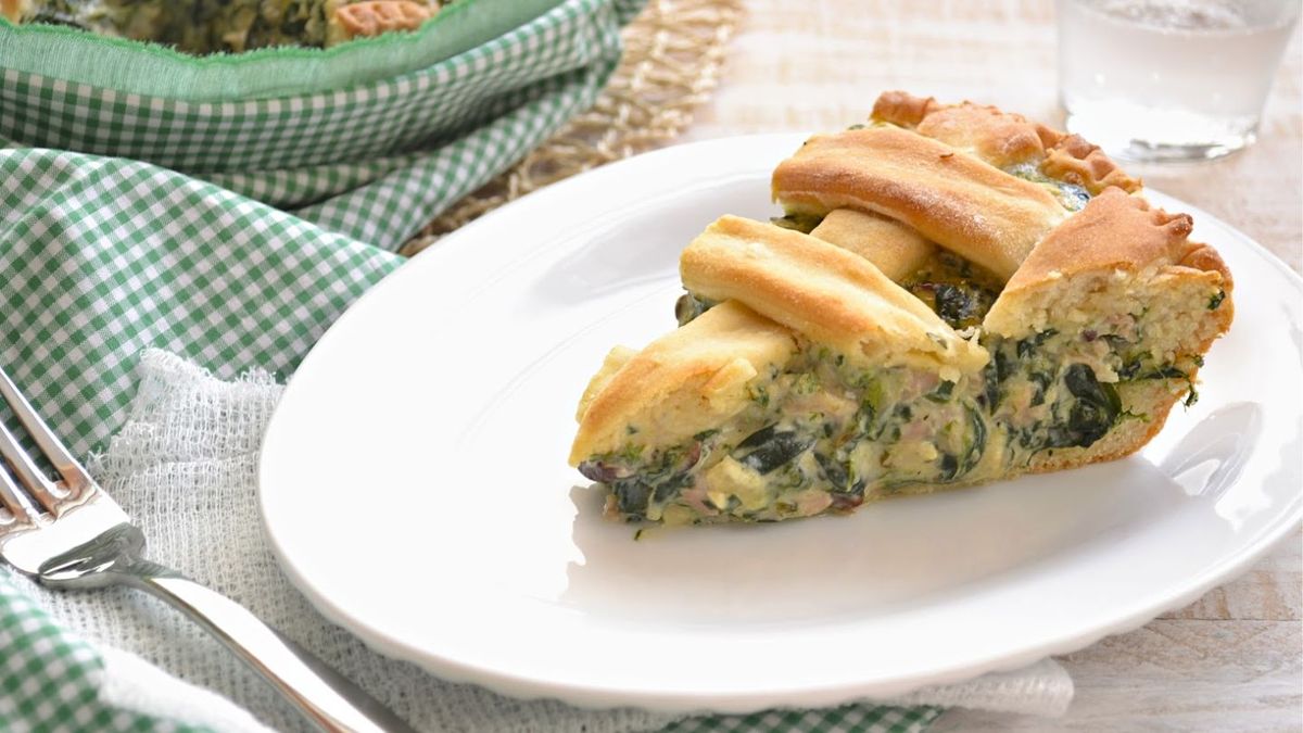 La masa de pastafrola salada es perfecta para preparar tartas sabrosas y nutritivas para el almuerzo o la cena. Foto: gentileza lasrecetasdeblancacotta.