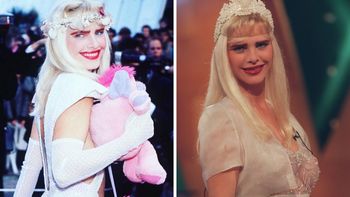 Con 76 años recién cumplidos, así se ve hoy la actriz italiana Cicciolina, estrella del cine para adultos