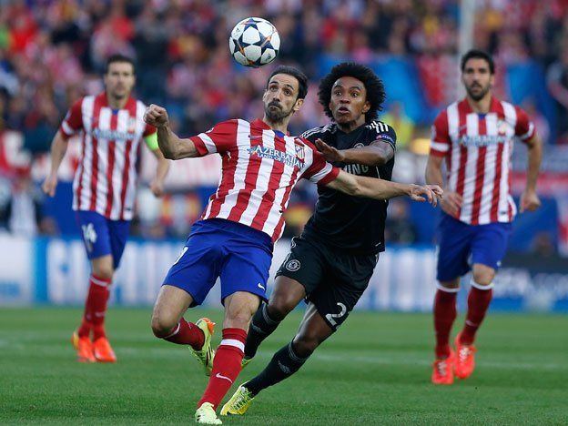 Champions: el Atlético de Madrid y el Chelsea igualaron sin goles