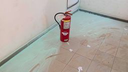 Los daños en el colegio Santa María se registraron el martes pasado. Los daños en el colegio Santa María se registraron el martes pasado.