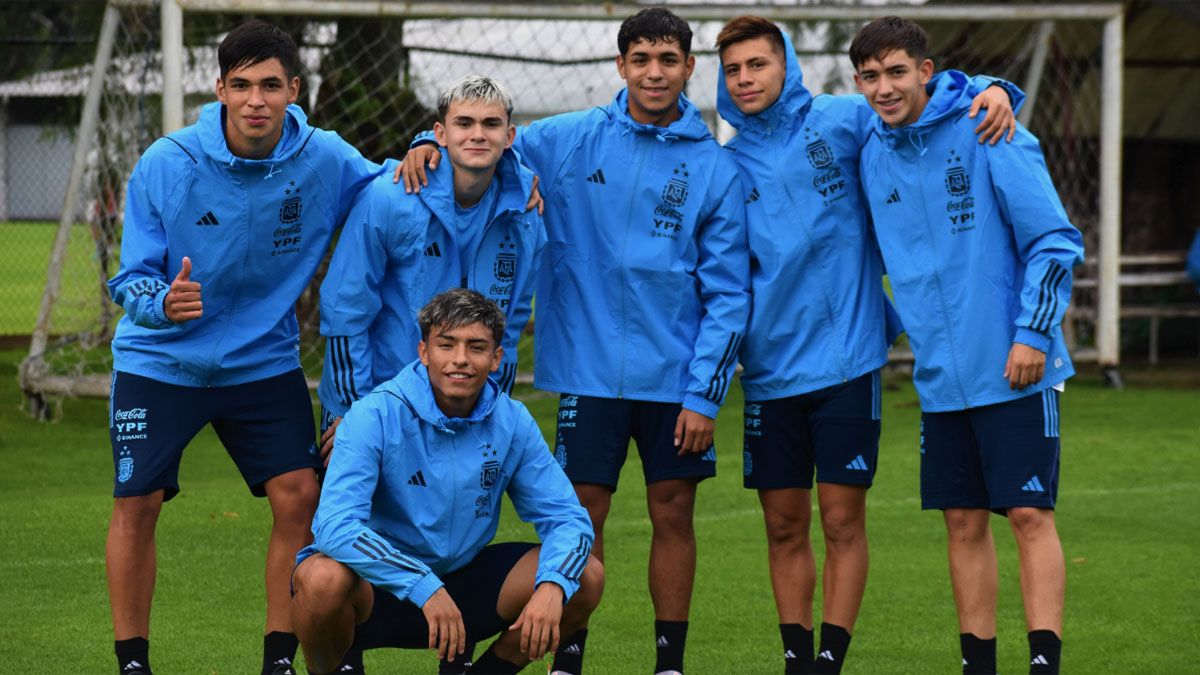 La Selección argentina sub 17 jugará este viernes con Venezuela