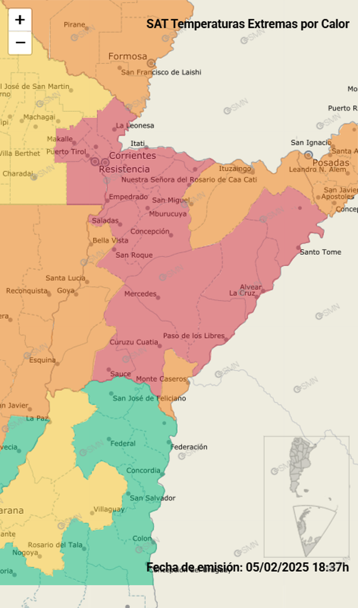 La alerta roja se mantiene vigente por el día de hoy. La alerta roja se mantiene vigente por el día de hoy.