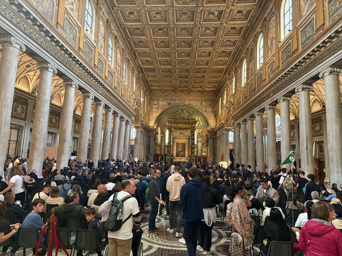 Santa María Maggiore, donde van a quedar los restos del papa Francisco. Santa María Maggiore, donde van a quedar los restos del papa Francisco.