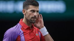 Djokovic tuvo una llamativa reacción ante la hostilidad del público en el Masters 1000 de París