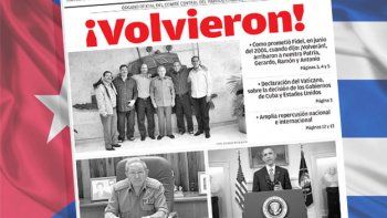 El diario castrista celebró la liberación de los presos tras el acuerdo con EEUU y el regreso del diálogo