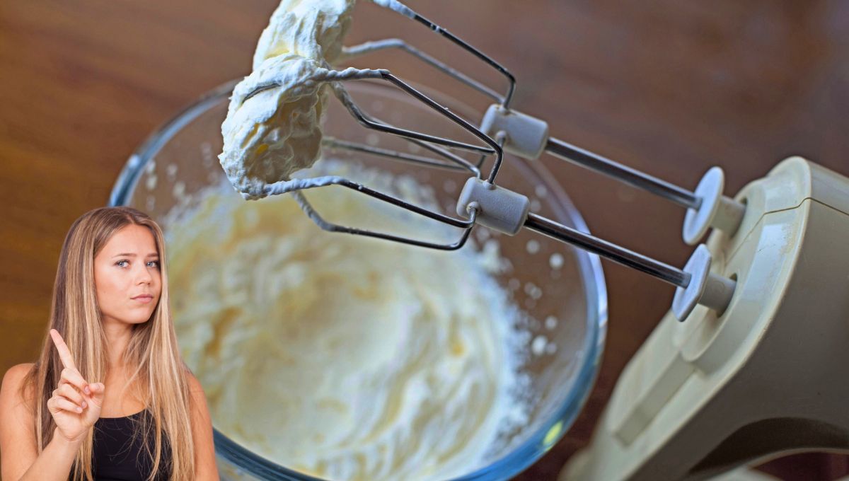 Te sacará del apuro: el truco simple para batir crema sin usar batidora