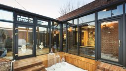 Una vista de parte del exterior de una casa energéticamente eficiente en el distrito de Daxing, Beijing. HE ZHIHAN / PARA CHINA DAILY.
