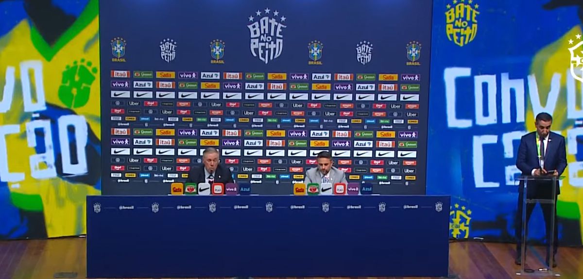 La puesta en escena del anuncio de la lista de Brasil para el Mundial 2026 fue impactante. La puesta en escena del anuncio de la lista de Brasil para el Mundial 2026 fue impactante.