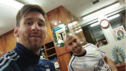 Messi y Mascherano arribaron al país y se sumaron al seleccionado