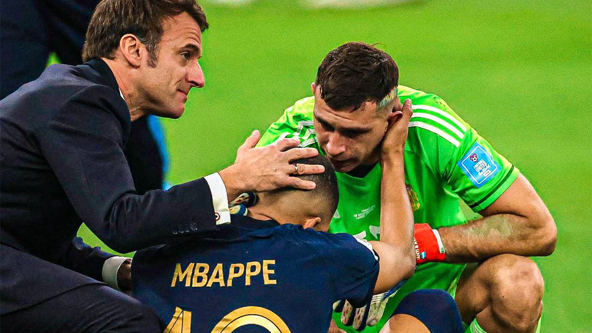 Dibu Martínez fue muy picante al hablar de la rivalidad de la Selección argentina con Francia