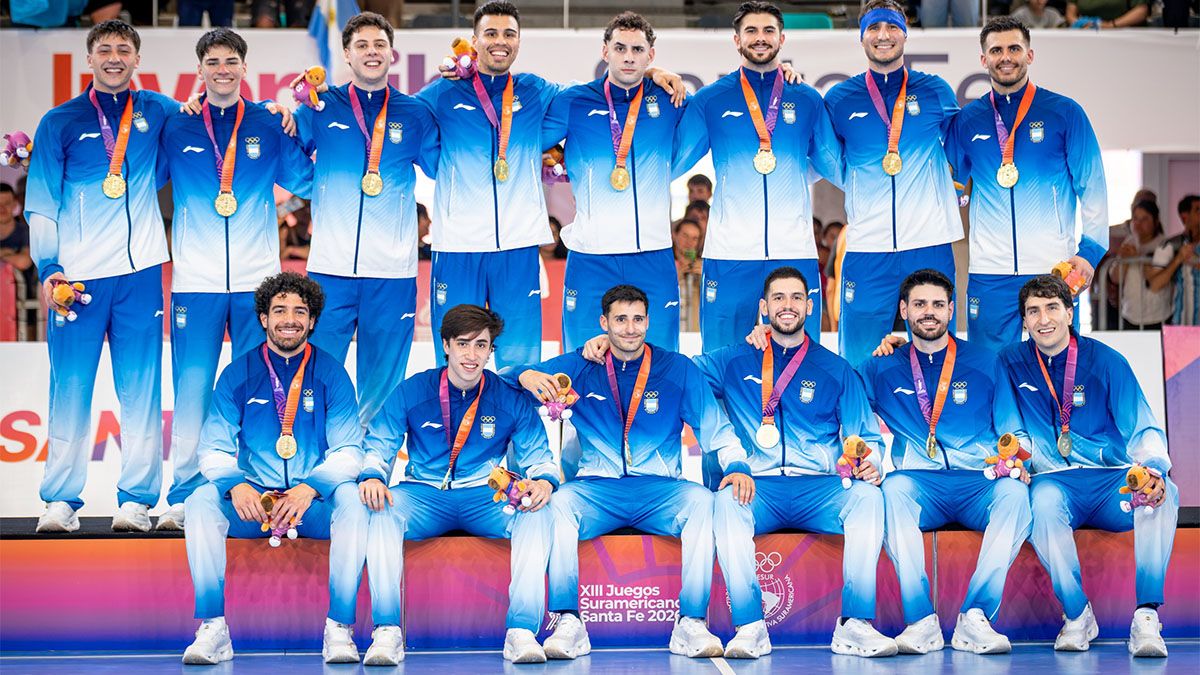Los Gladiadores ganaron la medalla de oro en los Juegos Suramericanos.