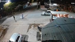 Las cámaras de seguridad captaron el momento del crimen. Las cámaras de seguridad captaron el momento del crimen.