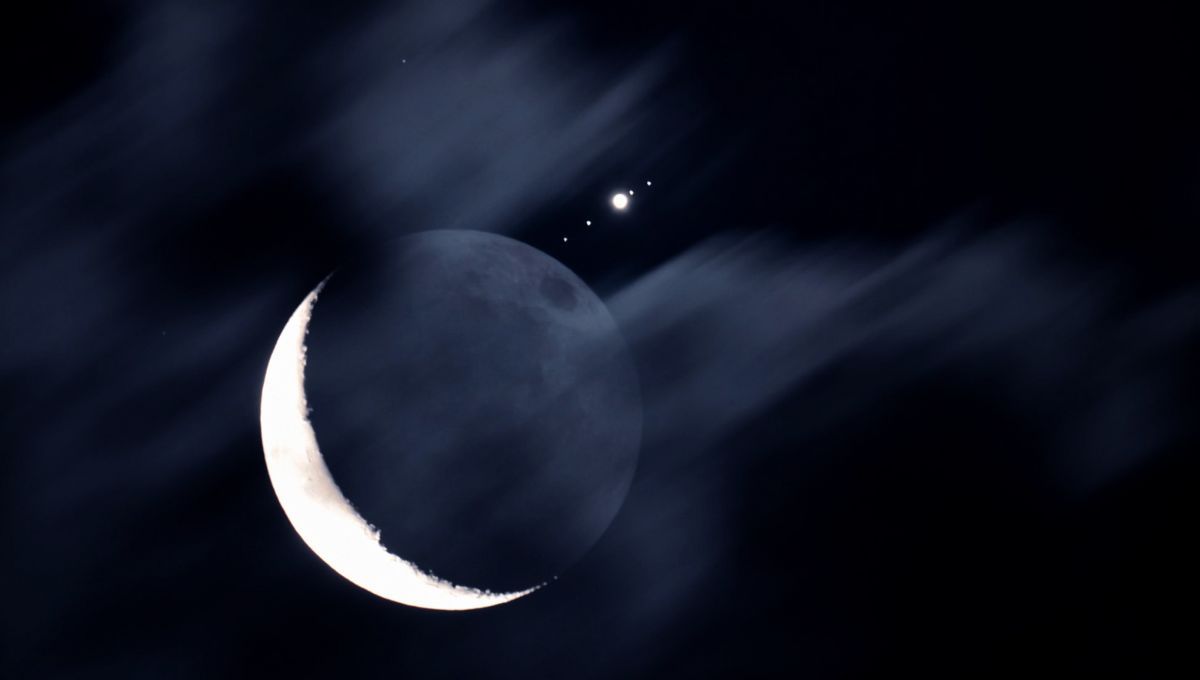 Este no será el único planeta que figurará junto a la Luna