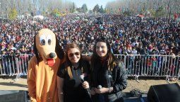 Los niños celebraron su día con alegría en Junín
