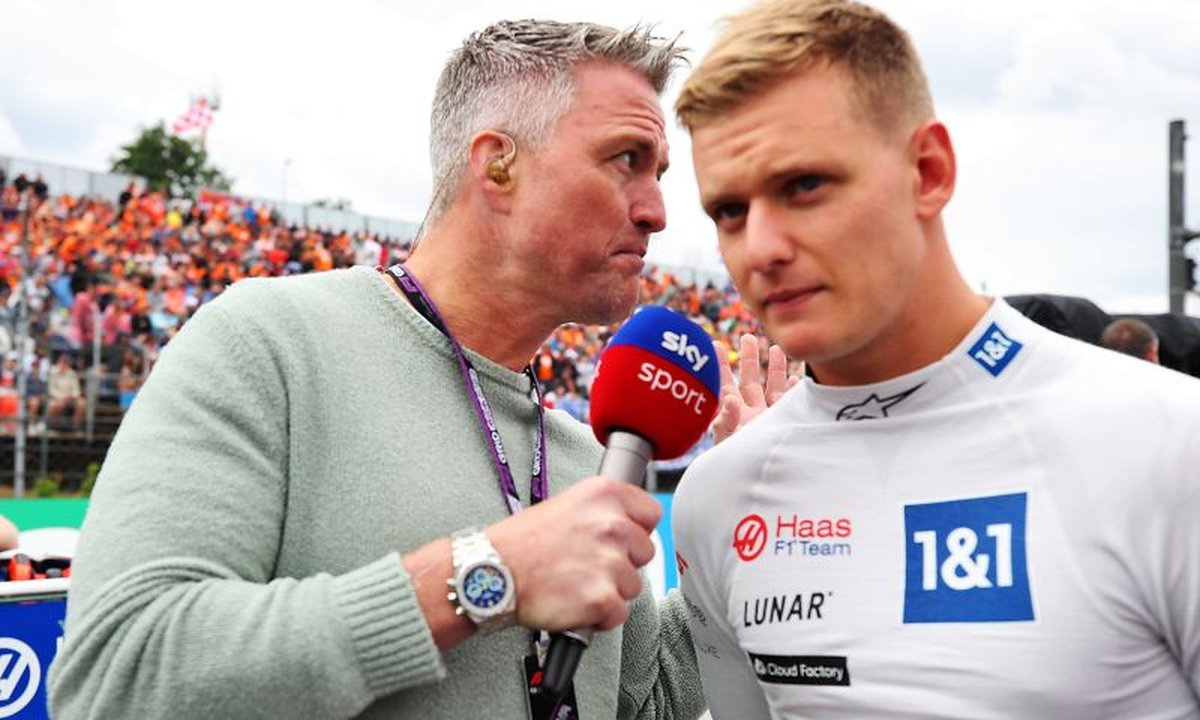 Ralf y Mick Schumacher en la Fórmula 1. Ralf y Mick Schumacher en la Fórmula 1.