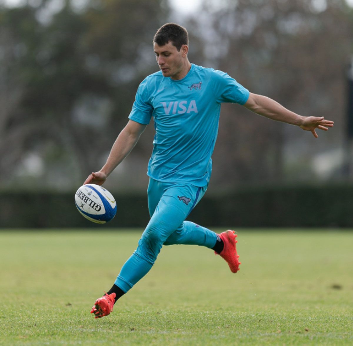 Gonzalo Bertranou fue figura en el primer test y volverá a ser titular en Los Pumas ante Escocia
