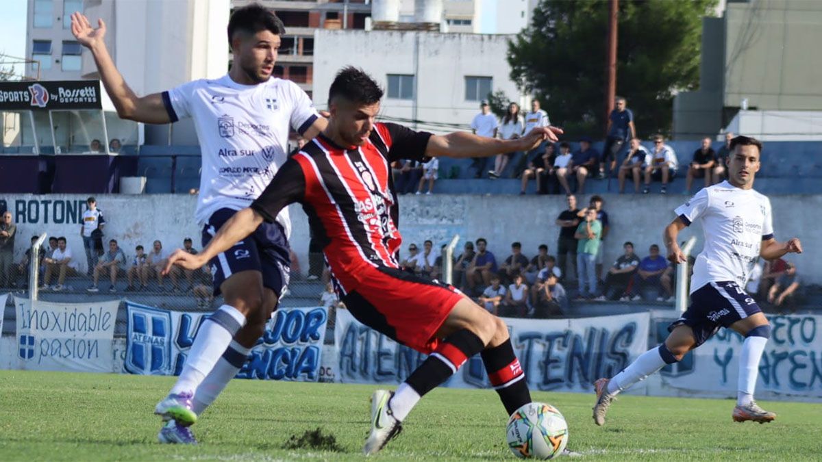 Huracán Las Heras no pudo con Atenas de Río Cuarto y sigue sin ganar