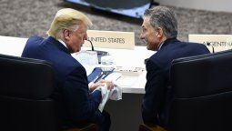 Macri se mostró contento en el G20 luego de reunirse con  Trump
