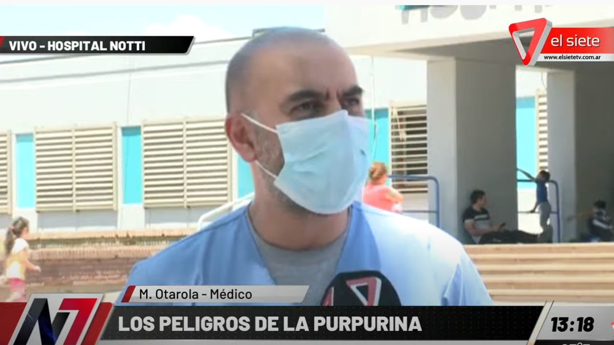 Una nena de 22 meses aspiró purpurina y debió ser operada en el Notti