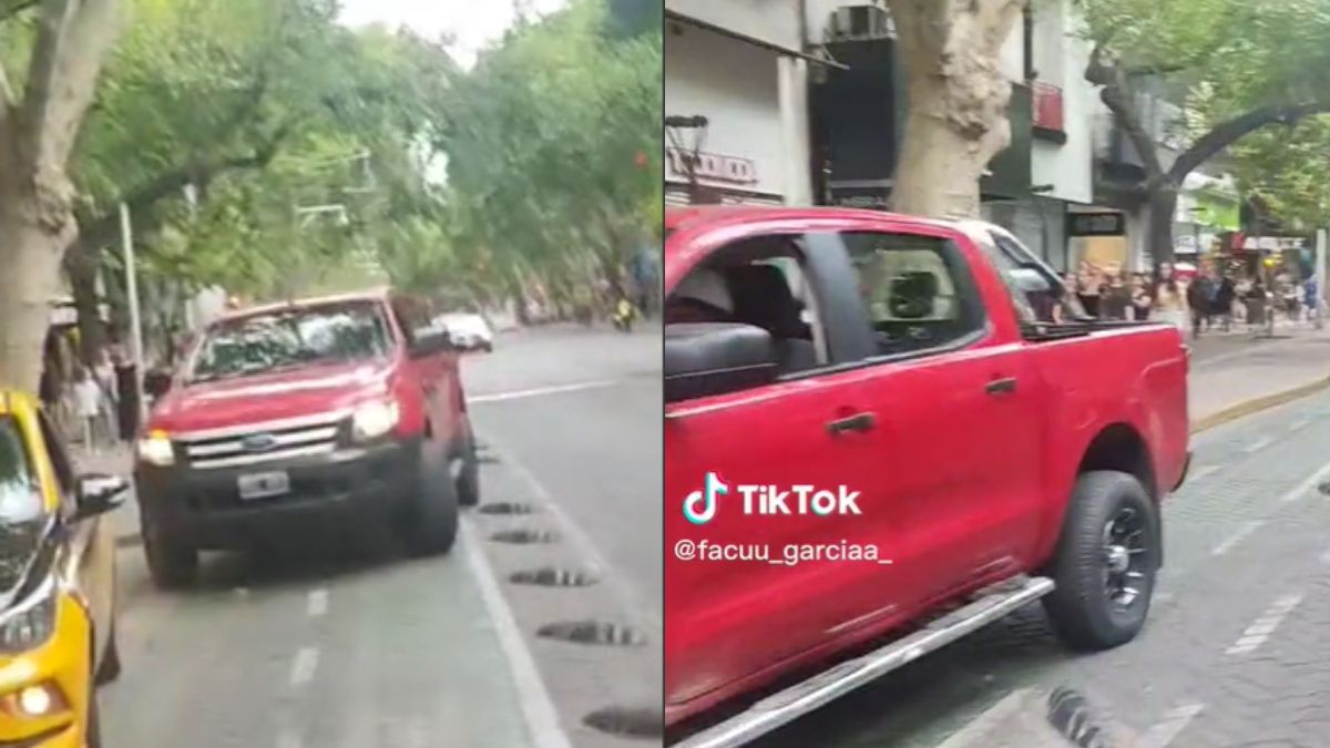 Un chico de Mendoza se hizo viral en Tiktok por imitar al Bicibandido