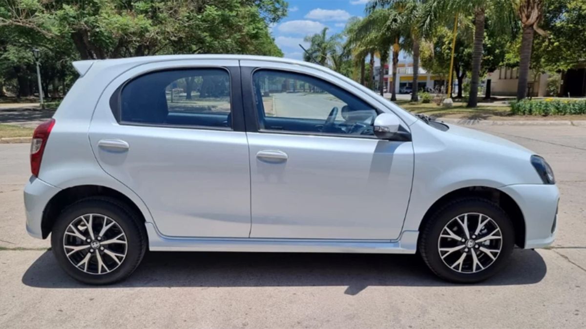 Autos usados: el Toyota Etios es uno de los más buscados del mercado.