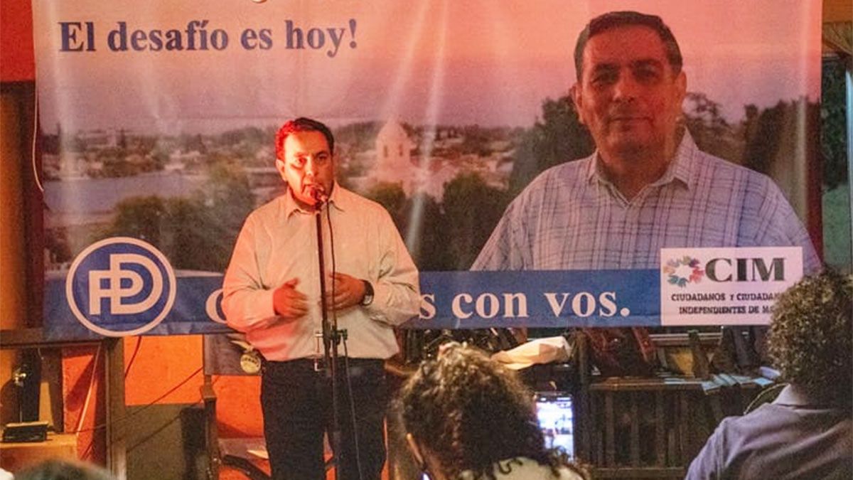 Javier Jofré, referente de la nueva línea interna del PD.&nbsp;