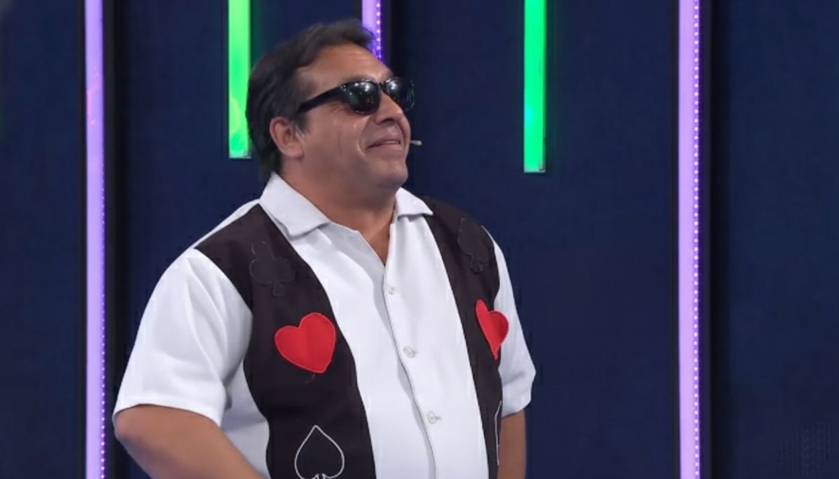 El Mago Black antees de adelgazar 28 kilos.