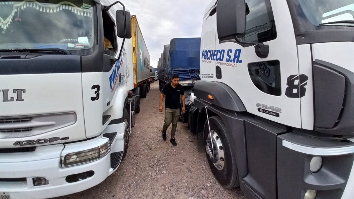 Camioneros de distintos países quedaron varados en el Paso Cristo Redentor y expresaron tanto apoyos como rechazos al nuevo protocolo.