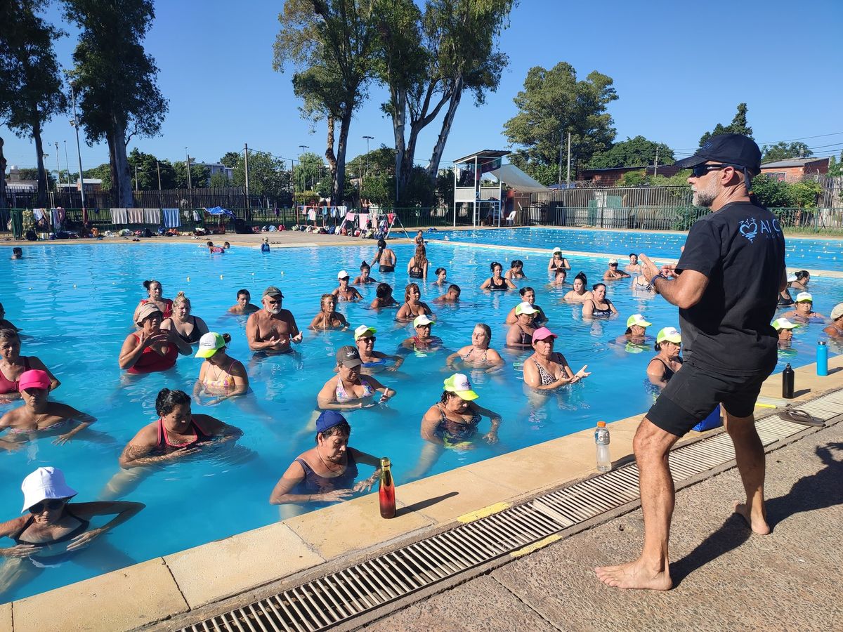 El Ai Chi gana adeptos en el mundo. Foto: Facebook Ai Chi Argentina El Ai Chi gana adeptos en el mundo. Foto: Facebook Ai Chi Argentina