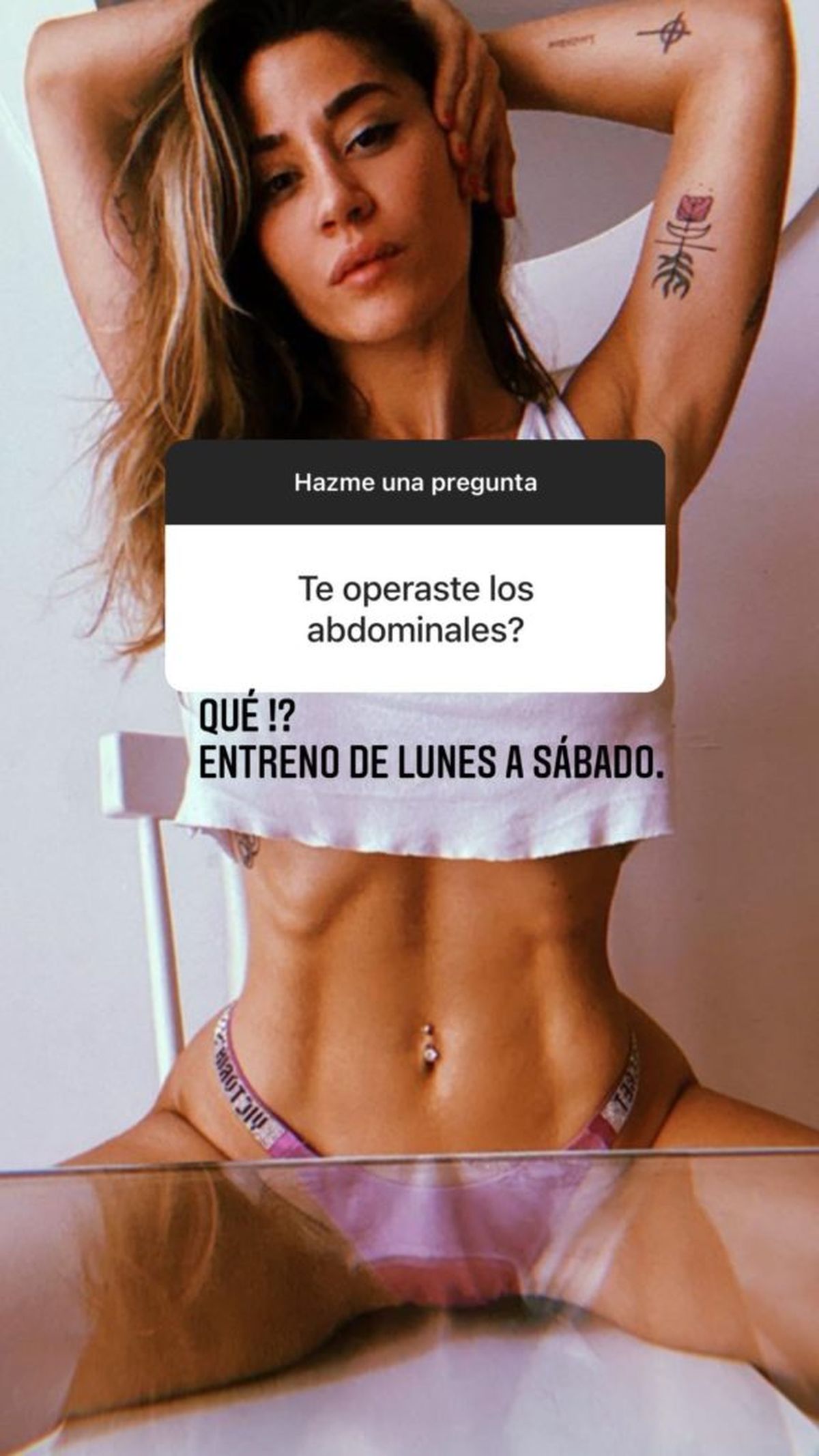 ¿Se operó? La verdad detrás de los espectaculares abdominales de Jimena Barón