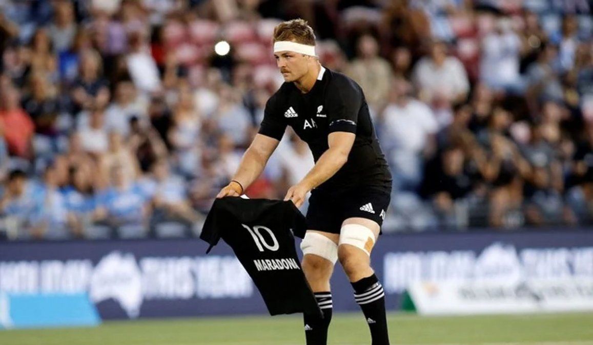 El homenaje a Maradona de los All Blacks que dejó en