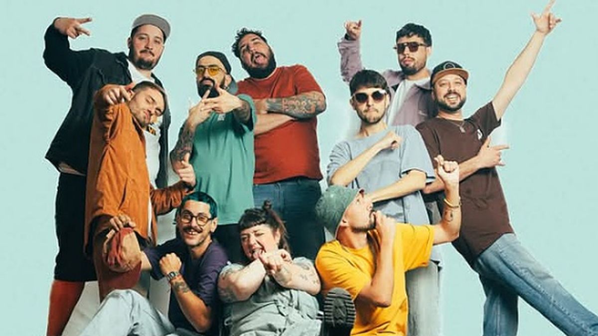 La Skandalosa Tripulaci&oacute;n. Los mendocinos aportar&aacute;n todo su ritmo festivo a la tarde del s&aacute;bado.