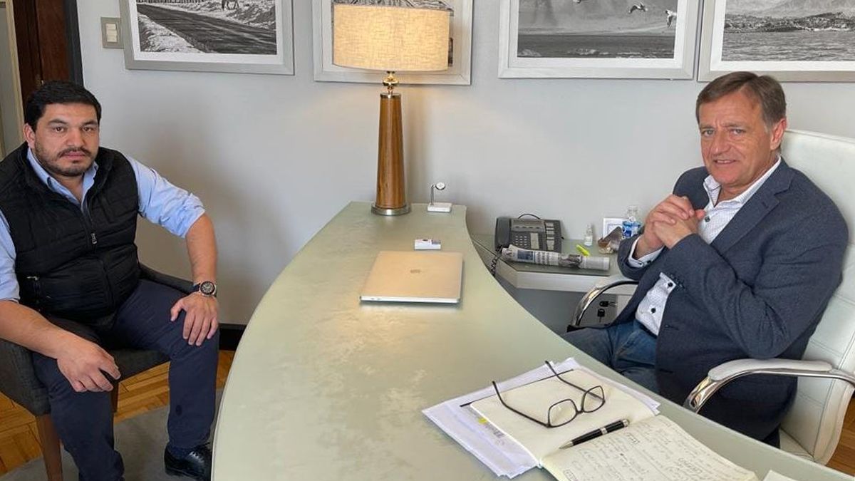 Ojeda se reunió con el gobernador Rodolfo Suarez, quien le aseguró que no abandonará el proyecto de Portezuelo del Viento.