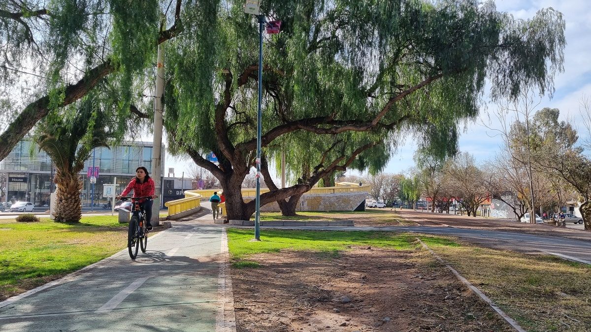 El departamento de Godoy Cruz cuenta con más de 70 kilómetros de ciclovía que forman parte de sus políticas ambientales. El departamento de Godoy Cruz cuenta con más de 70 kilómetros de ciclovía que forman parte de sus políticas ambientales.