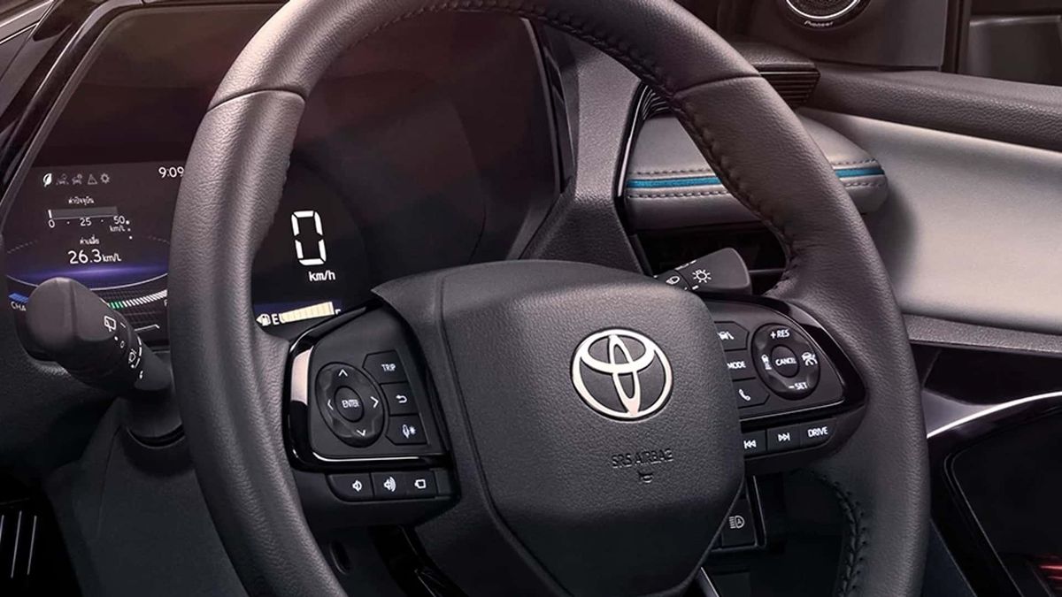 Así lucirá parte del interior del nuevo Toyota Yaris Cross. Así lucirá parte del interior del nuevo Toyota Yaris Cross.