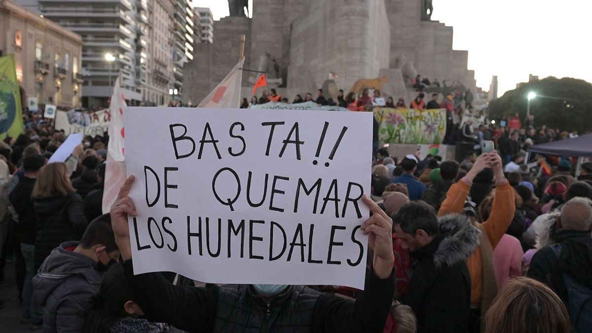 &nbsp;Argentina a contramano del derecho a un ambiente limpio, saludable y sostenible. (Foto: Télam)