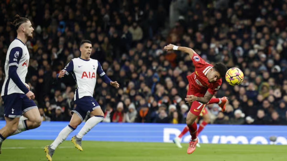 El colombiano Luis Díaz anotó dos goles en la victoria del Liverpool ante el Tottenham Hotspurs. El colombiano Luis Díaz anotó dos goles en la victoria del Liverpool ante el Tottenham Hotspurs.