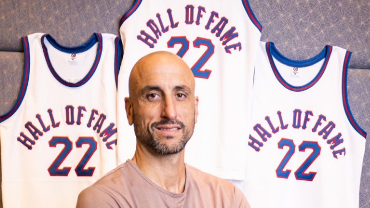 Manu Ginóbili al Salón de la Fama de la NBA: día, hora y TV de la ceremonia