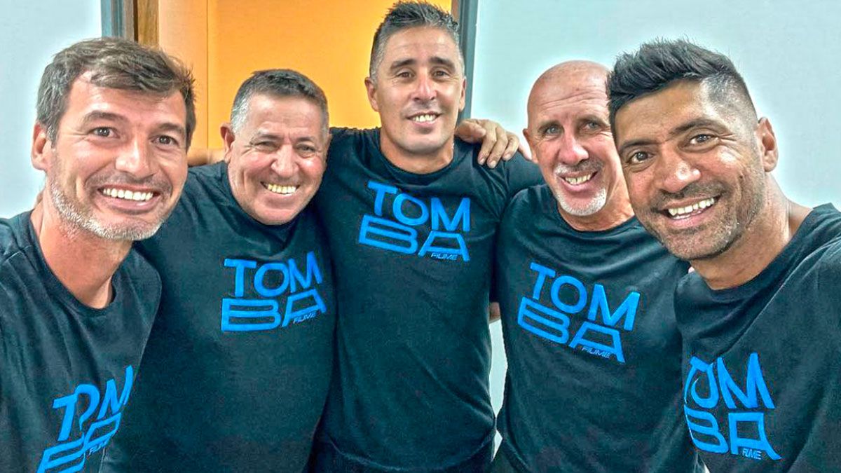 Daniel Oldrá y su cuerpo técnico disfrutan el buen presente de Godoy Cruz