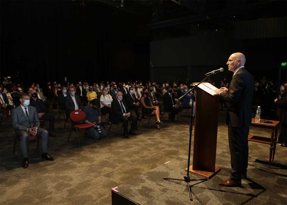 Dalmiro Garay encabezó su primer acto de apertura del año judicial como presidente de la Suprema Corte y valoró el desempeño de la Justicia durante la pandemia.