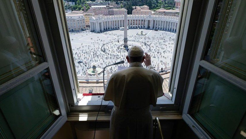 El Vaticano se declaró libre de coronavirus y permitió el acceso a la plaza de San Pedro