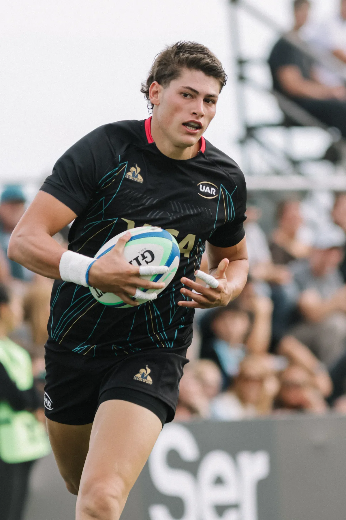Joaquín Dragotto es uno de los jóvenes que asoman en Los Pumas 7s y formó parte de Argentina 7.