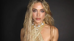 Emilia Attías adelantó el look ultra shiny XS que será tendencia en Nochebuena