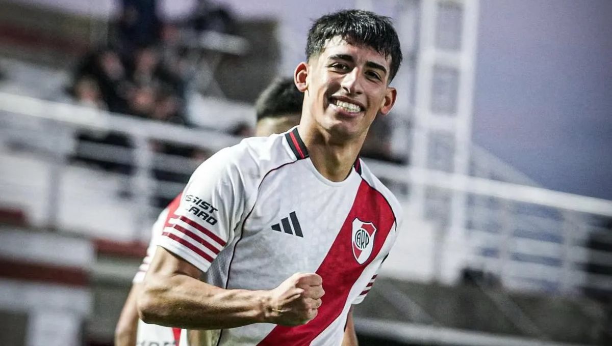 Quién es Agustín Obregón, el juvenil que hizo su debut en River ante Vélez