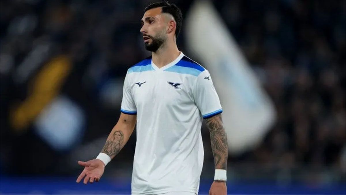 Valentín Castellanos se lesionó.